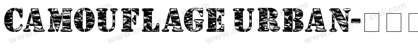 Camouflage Urban字体转换